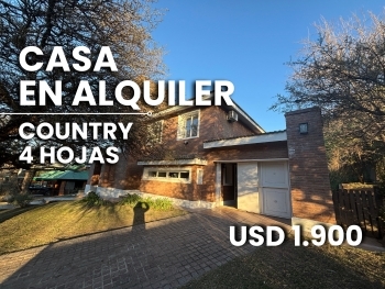 4 HOJAS CASA EN ALQUILER DE 3 DORMITORIOS