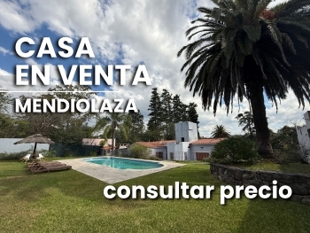 CASA EN VENTA 3 DORMITORIOS EN EL TALAR DE MENDIOLAZA