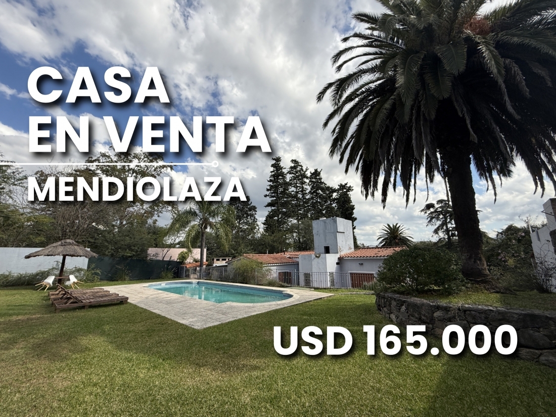 CASA EN VENTA 3 DORMITORIOS EN EL TALAR DE MENDIOLAZA