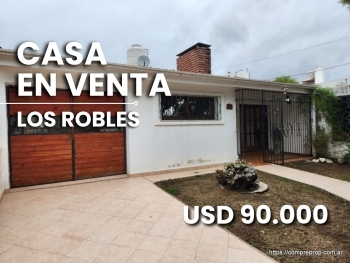 BARRIO LOS ROBLES CASA EN VENTA 3 DORMITORIOS