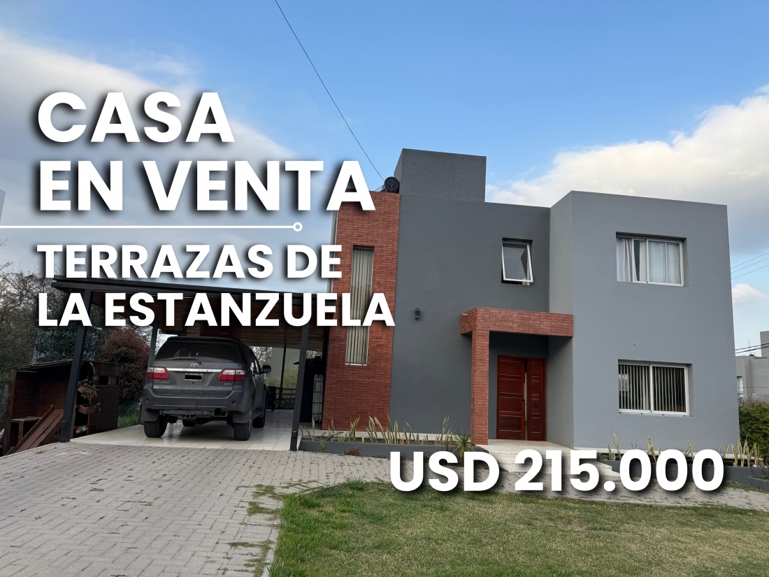 CASA EN VENTA TERRAZAS DE LA ESTANZUELA APTA CRDITO HIPOTECARIO