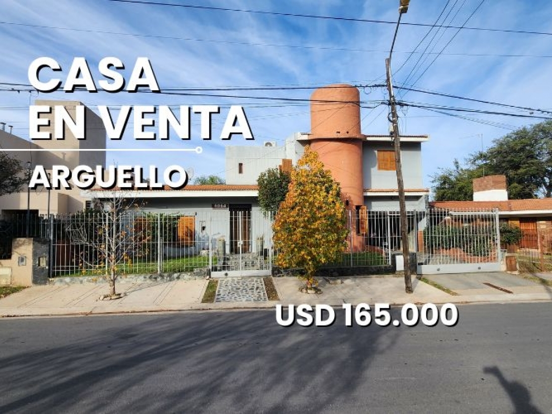 BARRIO LA SALLE ARGUELLO CASA EN VENTA 4 DORMITORIOS APTA CREDITO
