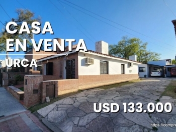 CASA EN VENTA UNA PLANTA 3 DORMITORIOS URCA