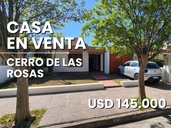 CERRO DE LAS ROSAS CASA EN VENTA 3 DORMITORIOS 1 PLANTA