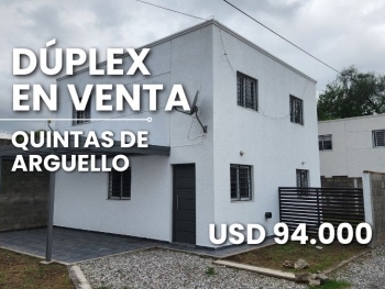 DPLEX EN VENTA 3 DORMITORIOS HOUSING QUINTAS DE ARGUELLO APTO BANCOR