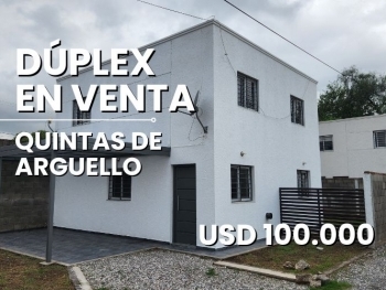 DPLEX EN VENTA 3 DORMITORIOS HOUSING QUINTAS DE ARGUELLO APTO BANCOR