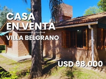 VILLA BELGRANO CASA EN VENTA 1 PLANTA 1 DORMITORIO