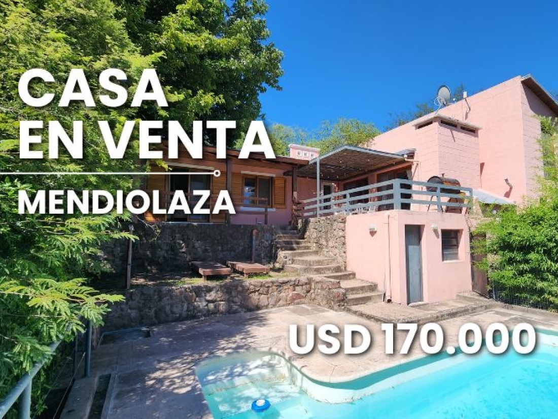 CASA EN VENTA MENDIOLAZA VALLE DEL SOL 3 DORMITORIOS APTO CRÉDITO