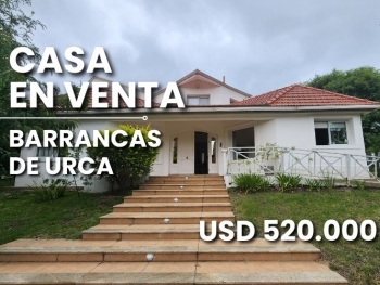 BARRANCAS DE URCA CASA A LA VENTA 4 DORMITORIOS