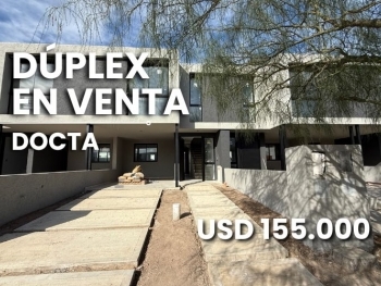 DOCTA ETAPA 1 DUPLEX EN VENTA 3 DORMITORIOS CALIDAD