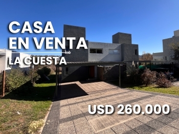 CASA EN VENTA LA CUESTA 3 DORMITORIOS