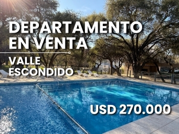 DEPARTAMENTO EN VENTA 2 DORMITORIOS LAS PIEDRAS VALLE ESCONDIDO