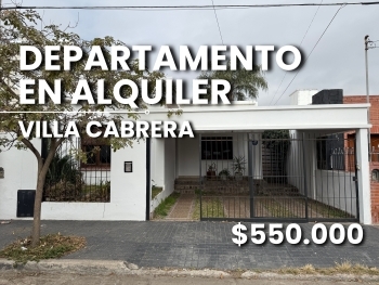 VILLA CABRERA DEPARTAMENTO EN ALQUILER 2 DORMITORIOS 