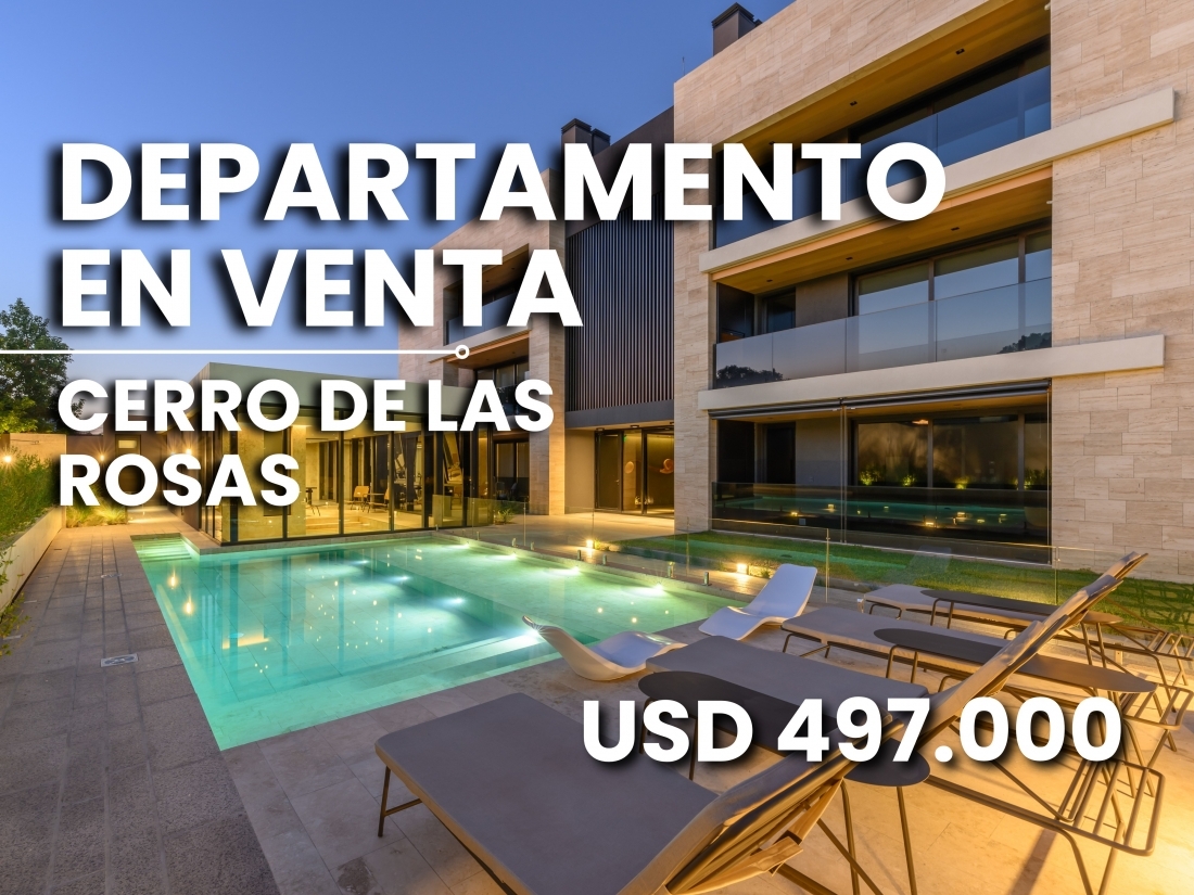 PURO CERRO DEPARTAMENTO EN VENTA 2 DORMITORIOS CERRO DE LAS ROSAS
