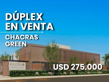 DUPLEX HOUSING ANATOLIA CHACRAS DEL NORTE GREEN 3 DORMITORIO