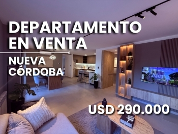 DEPARTAMENTO EN VENTA NUEVA CORDOBA 3 DORMITORIOS