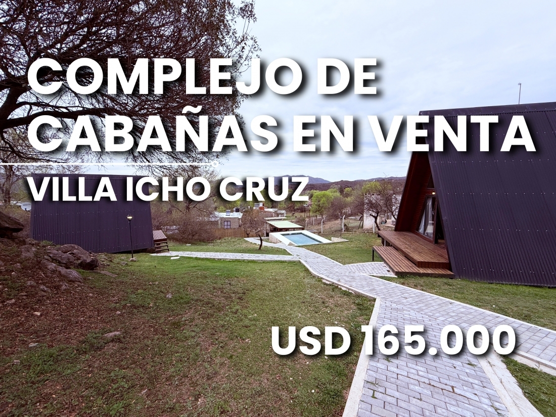 VILLA ICHO CRUZ COMPLEJO DE CABAAS EN VENTA