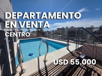 CORDOBA CENTRO DEPARTAMENTO EN VENTA 1 DORMITORIO CON TERRAZA