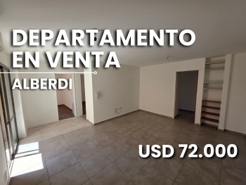 DEPARTAMENTO EN VENTA 2 DORMITORIOS ALBERDI A PASOS DE LA CAADA