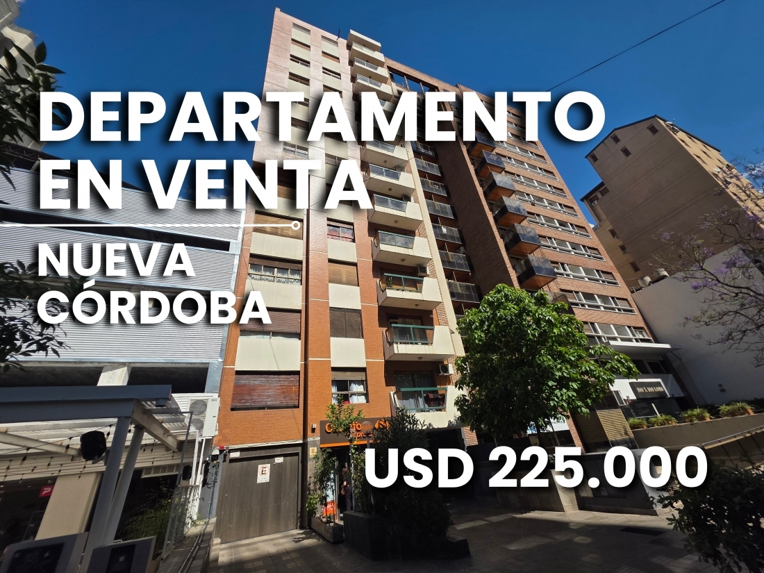DEPARTAMENTO EN VENTA NUEVA CORDOBA 3 DORMITORIOS CON BALCON