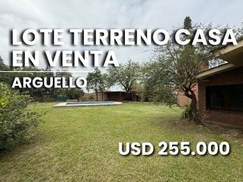 LOTE TERRENO CASA EN VENTA ARGUELLO APTO DESARROLLO