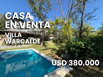 LA ARBOLEDA VILLA WARCALDE CASA EN VENTA 3 DORMITORIOS ESCRITORIO