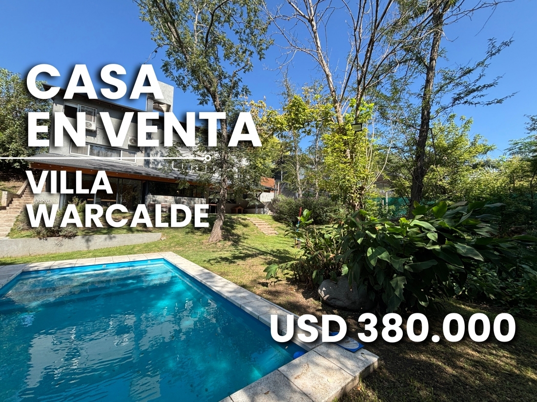 LA ARBOLEDA VILLA WARCALDE CASA EN VENTA 3 DORMITORIOS ESCRITORIO