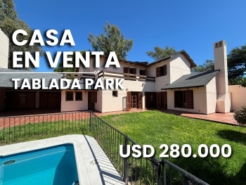 CASA EN VENTA TABLADA PARK 4 DORMITORIOS APTO CREDITO