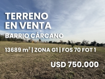 TERRENO EN VENTA B� CARCANO APTO VIVIENDA AGRUPADA