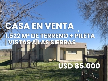 Casa en Venta en la Bolsa | 1.522 m² de Terreno + Pileta