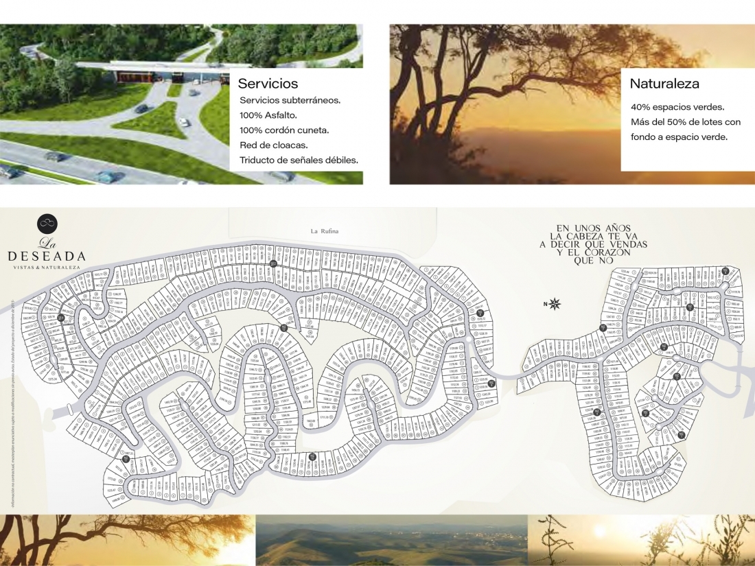TERRENO EN VENTA EN LA DESEADA COUNTRY, LA CALERA | 1008 m�