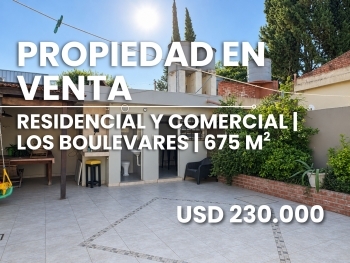 Propiedad Residencial y Comercial en Venta | los Boulevares